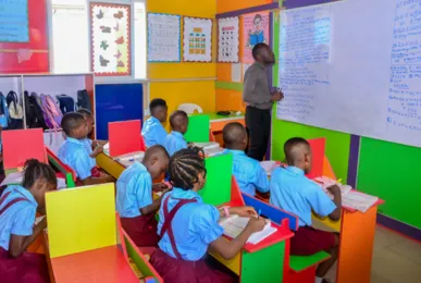 Syismart teacher in a classroom